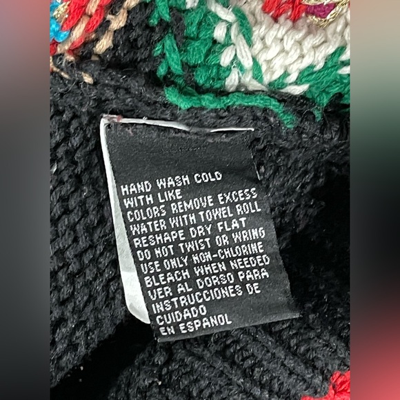 Holiday Black Cardigan Sweater - Picture 13 of 14